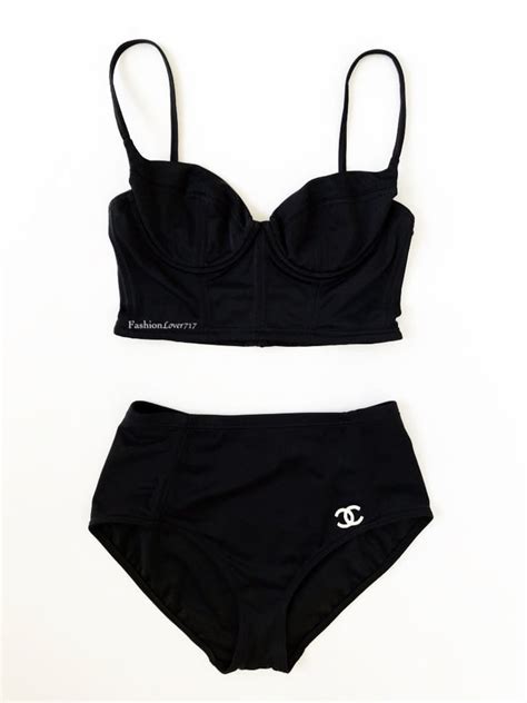 chanel bathing suit bikini.